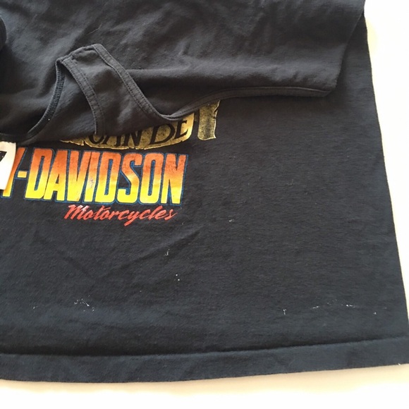 SOLD❤️‍🔥1990 HARLEY DAVIDSON MOTORCYCLES Vintage T Shirt // Size Large - Picture 5 of 6